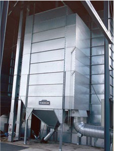 Image of a Tornum TE grain dryer